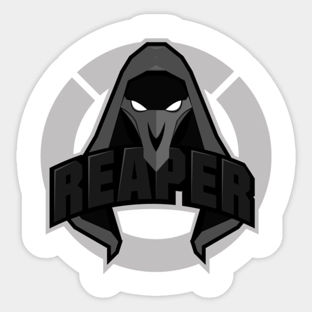 Reaper Sticker by Scanline